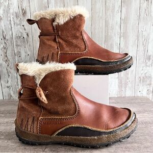 Merrell Women's Tremblant Pull On Polar Waterproof Boots Size 6.5